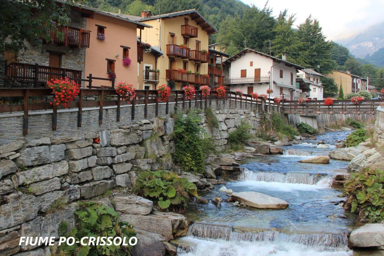 Ferienwohnung La Finestra Sul Monviso Crissolo Exterior foto
