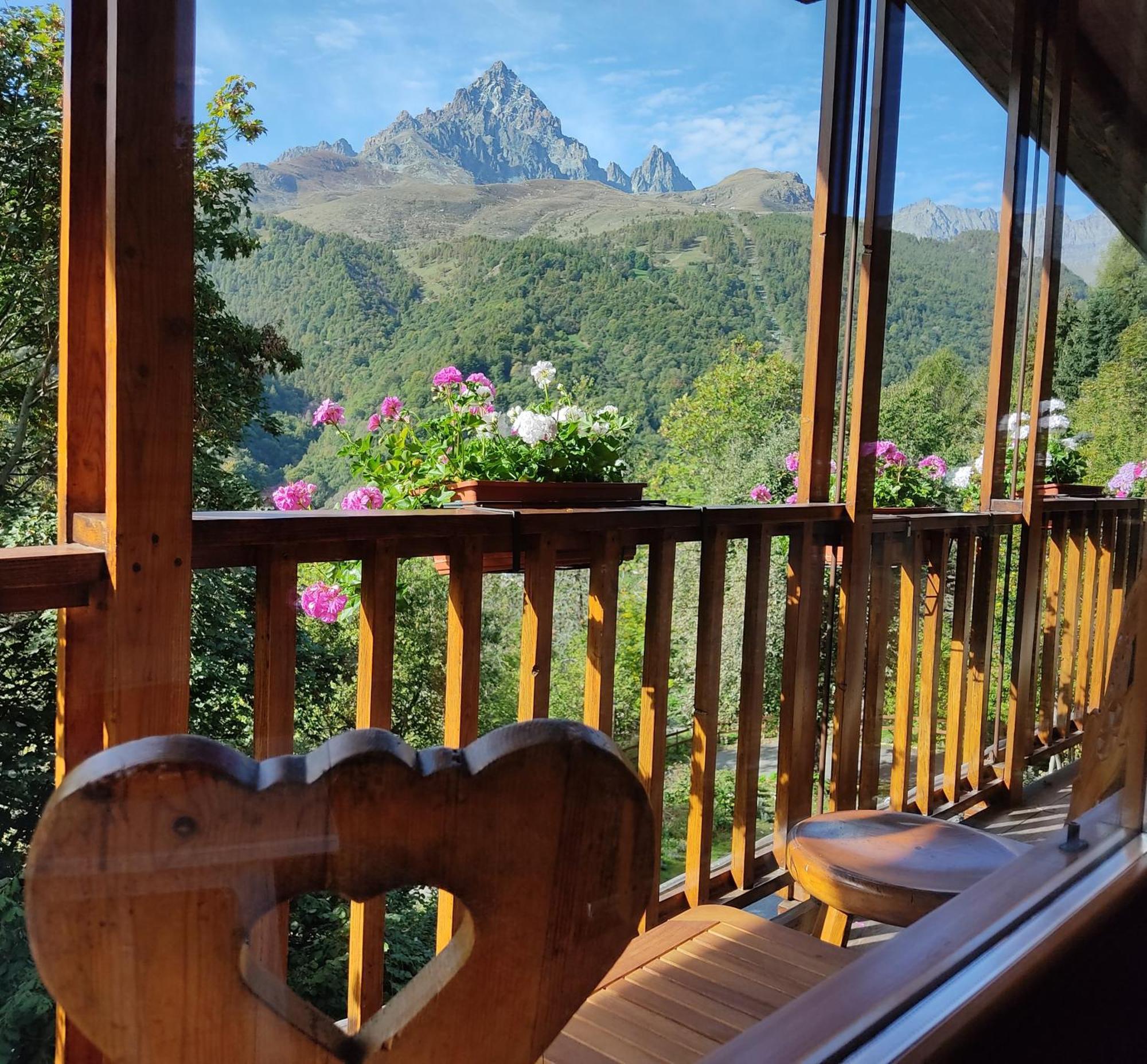 Ferienwohnung La Finestra Sul Monviso Crissolo Exterior foto