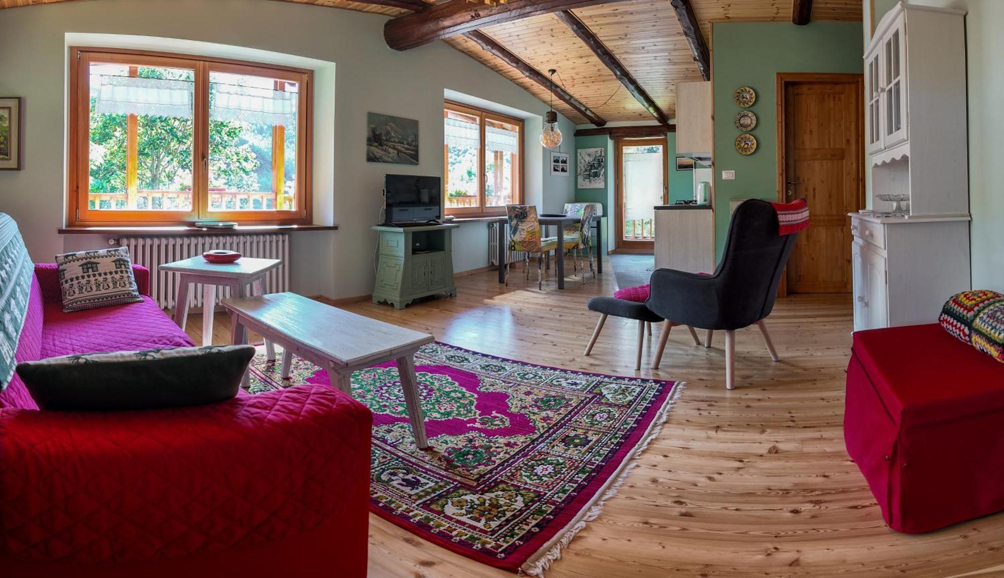 Ferienwohnung La Finestra Sul Monviso Crissolo Exterior foto