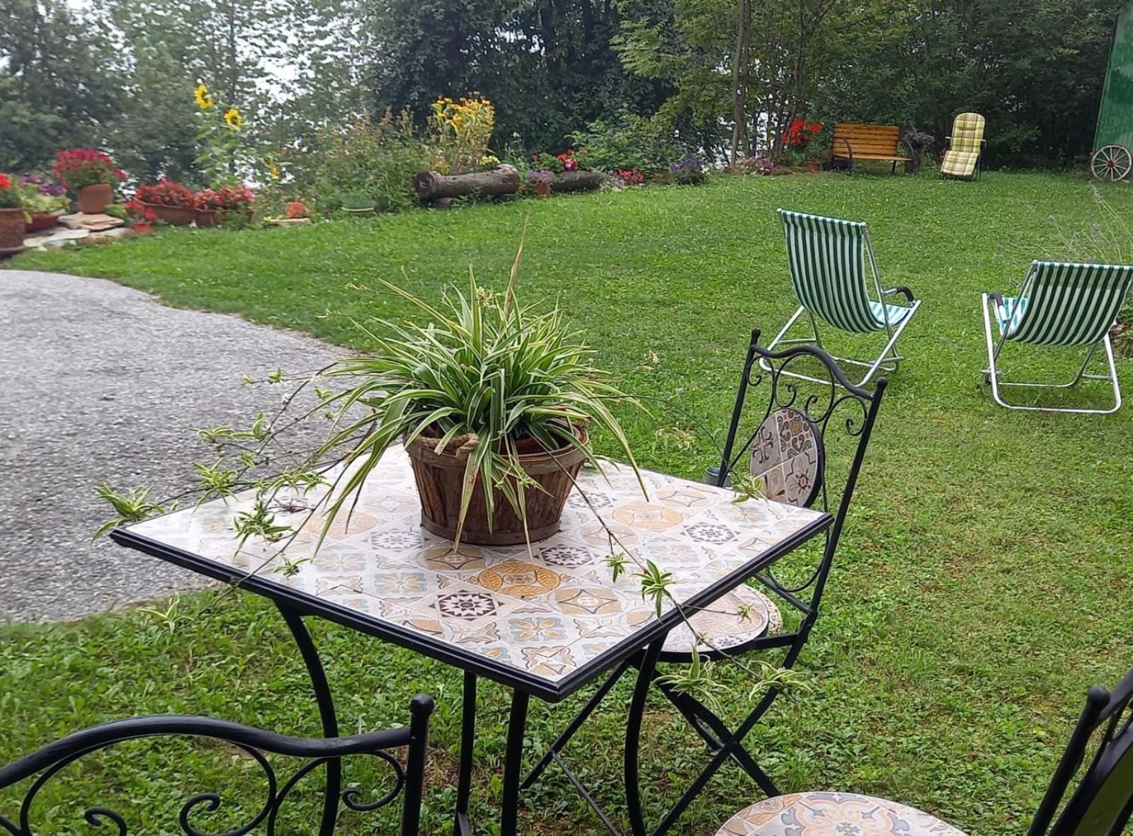 Ferienwohnung La Finestra Sul Monviso Crissolo Exterior foto
